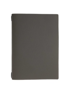 menu holder A4 (23,2x31,8 cm) GREY without label 2 envelopes (4 sides)
