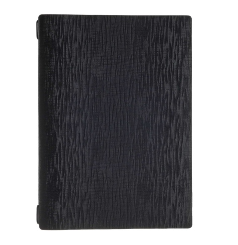 menu holder A4 (23,2x31,8 cm) hot stamping frame (4 sides) CHEF BLACK