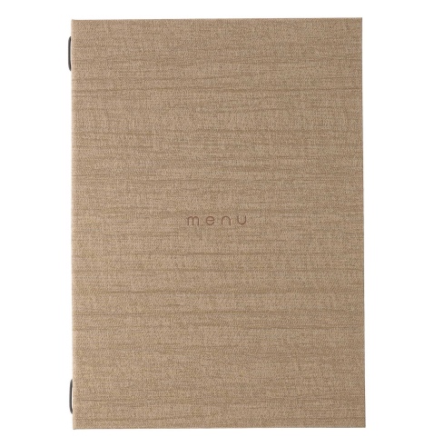 Porta Menu ITALY A4 (23,2x32 cm) - cornicetta (4 facciate) - scritta m