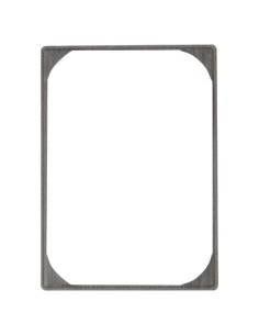 Porta Menu WOOD A4 MONOANTA (23x31,3 cm) | MONOANTA | stampa a caldo | colore EBANO