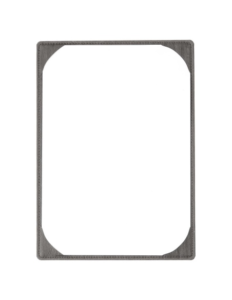 Porta Menu WOOD A4 MONOANTA (23x31,3 cm) | MONOANTA | stampa a caldo | colore EBANO