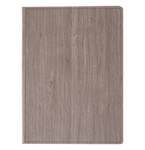 Porta Menu WOOD A4 2 ANTE (23x31,3 cm) | 2 ANTE | stampa a caldo | colore NOCE
