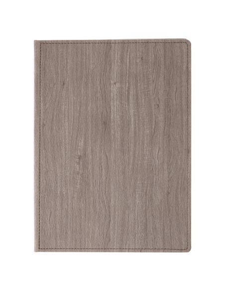Porta Menu WOOD A4 2 ANTE (23x31,3 cm) | 2 ANTE | stampa a caldo | colore NOCE