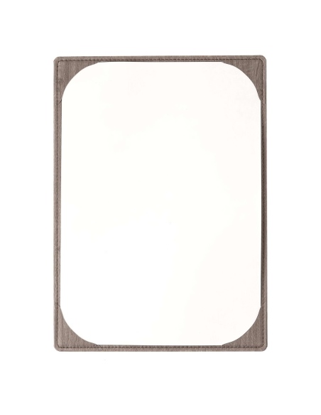 Porta Menu WOOD A4 MONOANTA (23x31,3 cm) | MONOANTA | stampa a caldo | colore NOCE