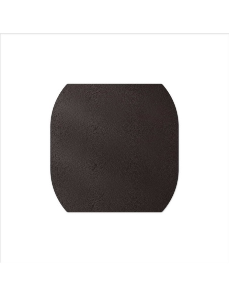 TOVAGLIETTE TAPPETINI D'ARREDO 40x40 cm RUNNER pezzo singolo BULL MARRONE sp. 3,0