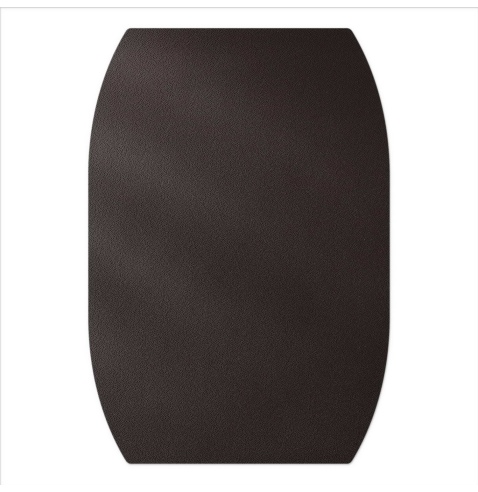 TOVAGLIETTE TAPPETINI D'ARREDO 45x65 cm RUNNER personalizzata | pezzo singolo | BULL MARRONE sp. 3,0