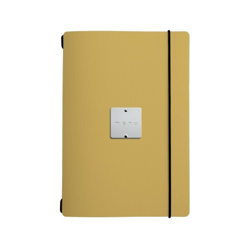 OUTLET - MINIMENU L-A5 porta menu CHEF OCRA etichetta METAL STANDARD "menu"