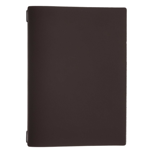 menu holder A4 (23,2x31,8 cm) without label only elastic BICOLOR COCOA