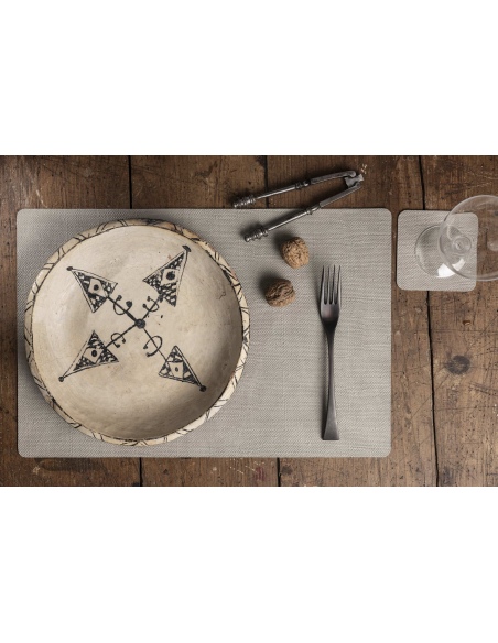 TOVAGLIETTE TAPPETINI D'ARREDO 30x45 cm pezzo singolo JUTA LIGHT BIANCO OSTRICA
