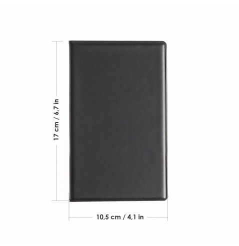 RISTO Porta Conto LITE (10,5 x17 cm) | NERO