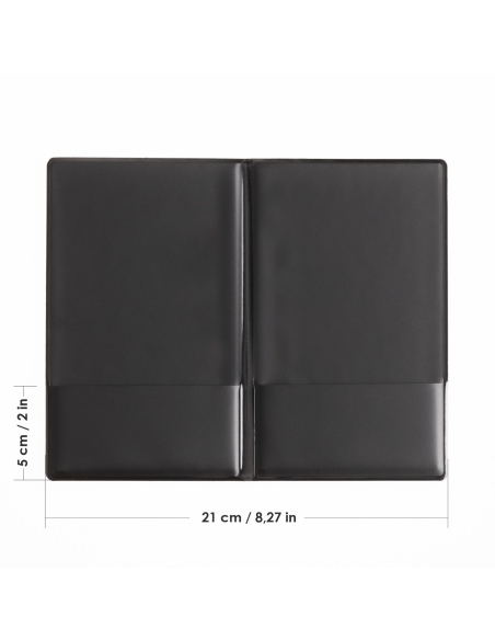 RISTO Porta Conto LITE (10,5 x17 cm) | NERO