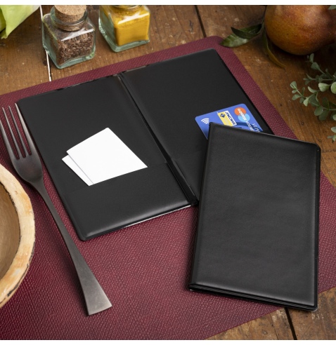 RISTO Porta Conto LITE (10,5 x17 cm) | NERO