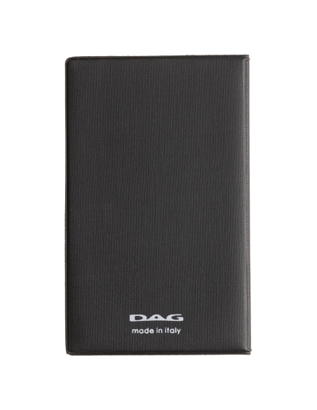 TOSCANA Porta Conto LITE (10,5 x17 cm) | NERO TEX