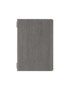 Porta Menu WOOD A5 (16,5x23,4 cm) | solo elastico | scritta menu | colore EBANO