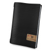 menu holder A4 PATCH label "pers." 4 envelopes elastic FASHION BLACK KROKO