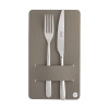 CUTLERY HOLDER CHEF DOVE GREY-4 pcs. pack