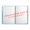 NOTE PORTFOLIO S-A6 with sheets JUTE SKY BLUE