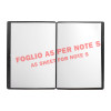 NOTE PORTFOLIO S-A6 with sheets CORK BLACK