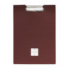 CITY A4 label METAL "notes" block sheets clamp CHEF BURGUNDY