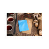 menu holder RISTO A5 menu writing silkscreened 4 envelopes + 2 pockets BLUE