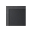 OUTLET - D4 blackboard STYLE PICASSO 30x90 cm for the wall frame color BLACK