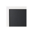 OUTLET - D4 blackboard STYLE PICASSO 30x90 cm for the wall frame color WHITE