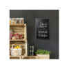 OUTLET - D4 blackboard STYLE LEONARDO 25X35 cm for the wall frame color BLACK