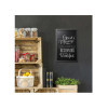 OUTLET - D4 blackboard STYLE LEONARDO 25X35 cm for the wall frame color WALNUT