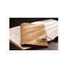 menu holder 17,4x31,8 cm (4RE) PATCH label "personalized" (min. 18 pcs) 2 envelopes (4 sides) elastic CORK NATURAL th. 1.4