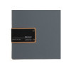 OUTLET - Menu Cover 23,2x31,8 cm (A4) "menu" PATCH label 2 envelopes CHEF GREY