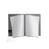 OUTLET - Menu Cover 23,2x31,8 cm (A4) "menu" PATCH label 2 envelopes CHEF GREY