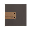 OUTLET - Menu Cover 23,2x31,8 cm (A4) "menu" PATCH label 2 envelopes JUTE GREY 51