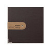 OUTLET - Menu Cover A4 "menu" PATCH label 2 envelopes MILANO COCOA