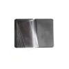 OUTLET - Menu Cover in PVC heat sealed - format GOLFO - color BLACK - 6+2 envelopes - printed vini