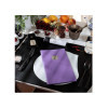 OUTLET - Menu Cover in real bonded leather - format 17,4x31,8 cm (4RE) - color LILAC - 2 envelopes