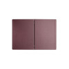 Porta Menu GOURMET24 22,7x32 cm (A4) - solo elastico - scritta menu bassorilievo - colore BORDEAUX
