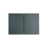 Porta Menu GOURMET24 22,7x32 cm (A4) - solo elastico - scritta menu bassorilievo - colore VERDE