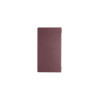 Porta Menu GOURMET24 17,4x31,8 cm (4RE) - solo elastico - scritta menu bassorilievo - colore BORDEAUX