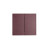 Porta Menu GOURMET24 17,4x31,8 cm (4RE) - solo elastico - scritta menu bassorilievo - colore BORDEAUX