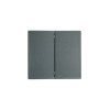 Porta Menu GOURMET24 17,4x31,8 cm (4RE) - solo elastico - scritta menu bassorilievo - colore VERDE