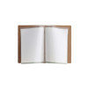 OUTLET - Menu Cover 16,5x23,1 cm (GOLFO) "menu" METAL label 2 envelopes FASHION NATURAL