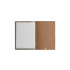 OUTLET - Menu Cover 16,5x23,1 cm (GOLFO) "menu" METAL label 2 envelopes FASHION NATURAL