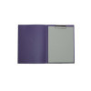 OUTLET - Cartelletta in real bonded leather - format A4 - color LILAC