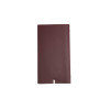 OUTLET - Porta menu in vera pelle rigenerata - formato 17,4x31,8 cm (4RE) - colore bordeaux - 2 buste
