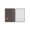 OUTLET - Menu Cover 23,2x31,8 cm (A4) "menu" PATCH label 2 envelopes JUTE GREY 4