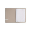 OUTLET - Menu Cover A4 "menu" METAL label 2 envelopes MILANO CREAM