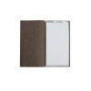 OUTLET - Menu Cover in cellulose fiber - format 17,4x31,8 cm (4RE) - color BROWN - 2 envelopes