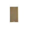 OUTLET - Porta menu in vera pelle rigenerata - formato 17,4x31,8 cm (4RE) - colore naturale - 2 buste
