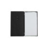 OUTLET - Menu Cover in cellulose fiber - format 17,4x31,8 cm (4RE) - color BLACK - 2 envelopes