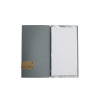 OUTLET - Menu Cover in real bonded leather - format 17,4x31,8 cm (4RE) - color GREY - 2 envelopes